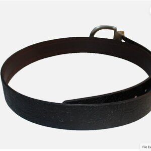 RELIC Faux Leather Reversible Belt Black Brown XL - 1.5" wide - 40 to 45" Waist